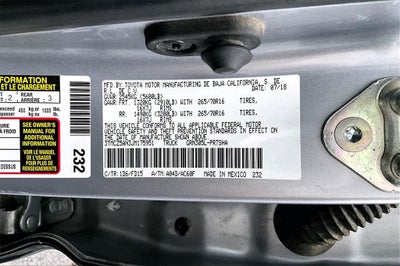 2018 Toyota Tacoma TRD Off-Road V6