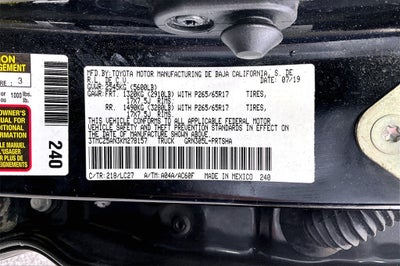 2019 Toyota Tacoma TRD Sport V6