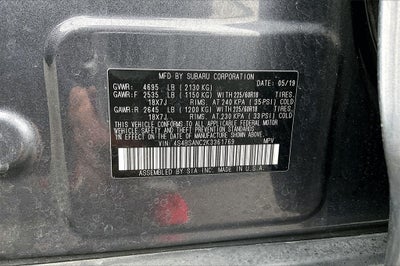 2019 Subaru Outback 2.5i Limited