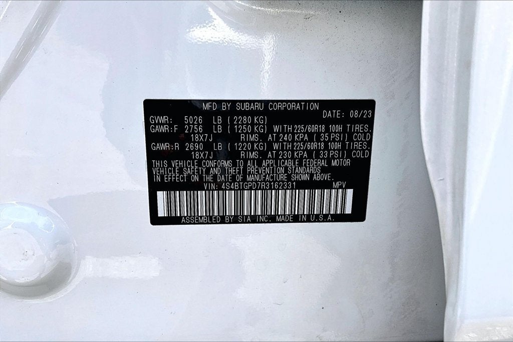 2024 Subaru Outback Touring XT