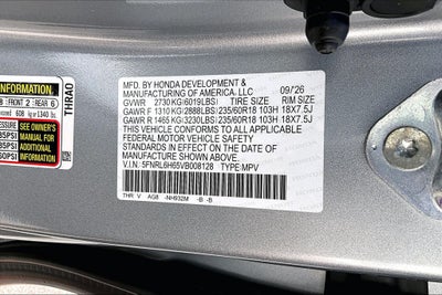 2027 Honda Odyssey EX-L