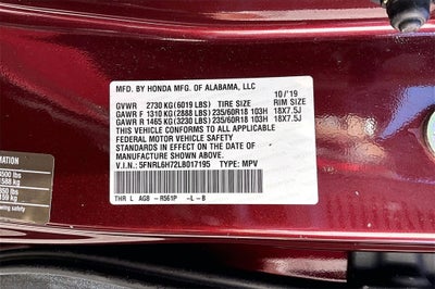 2020 Honda Odyssey EX-L