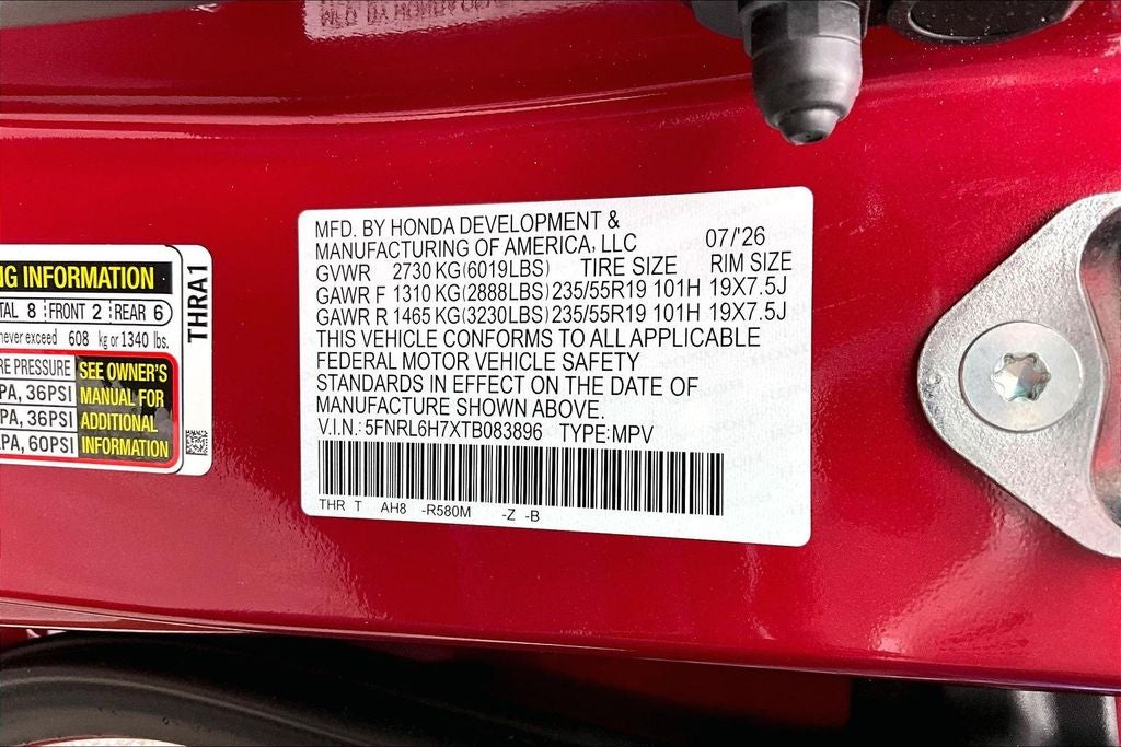 2026 Honda Odyssey Sport-L