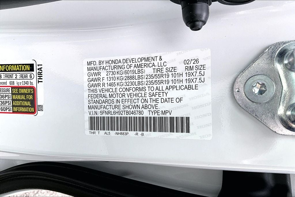 2026 Honda Odyssey Elite