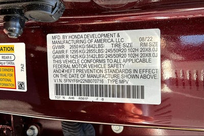2022 Honda Pilot Special Edition