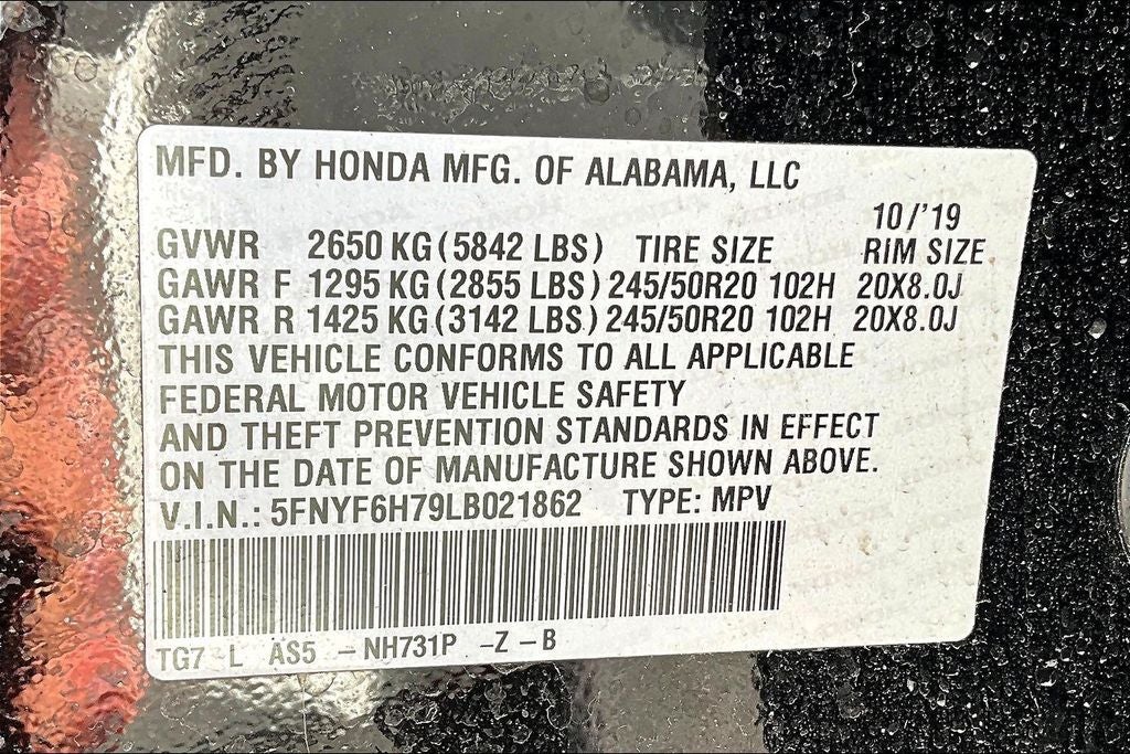 2020 Honda Pilot Black Edition