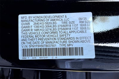 2026 Honda Passport TrailSport Blackout