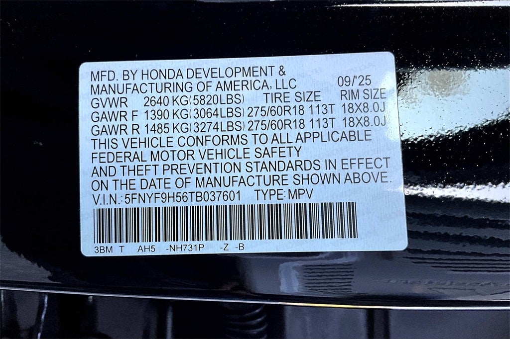 2026 Honda Passport TrailSport Blackout