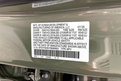 2026 Honda Passport TrailSport Elite