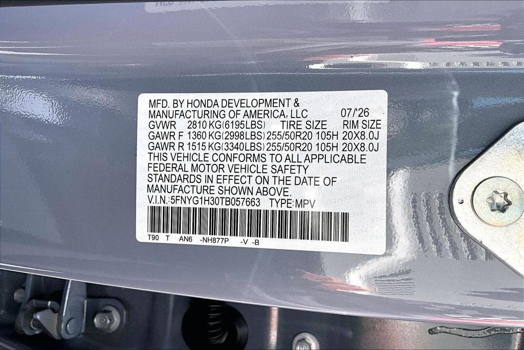 2026 Honda Pilot Sport