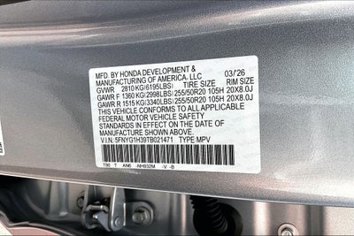 2026 Honda Pilot Sport