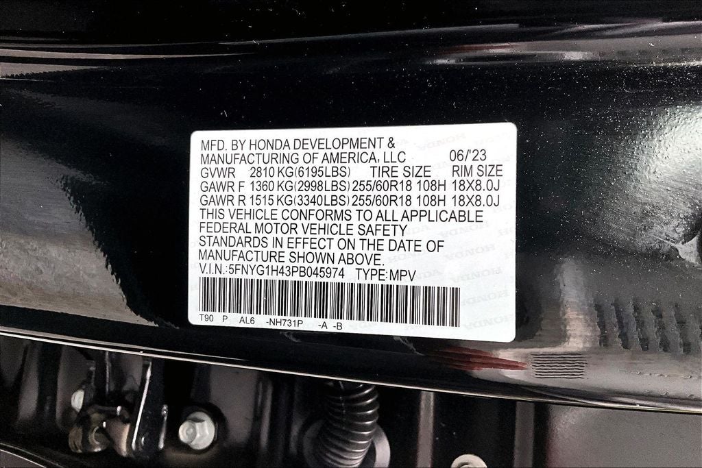 2023 Honda Pilot EX-L 8 Passenger