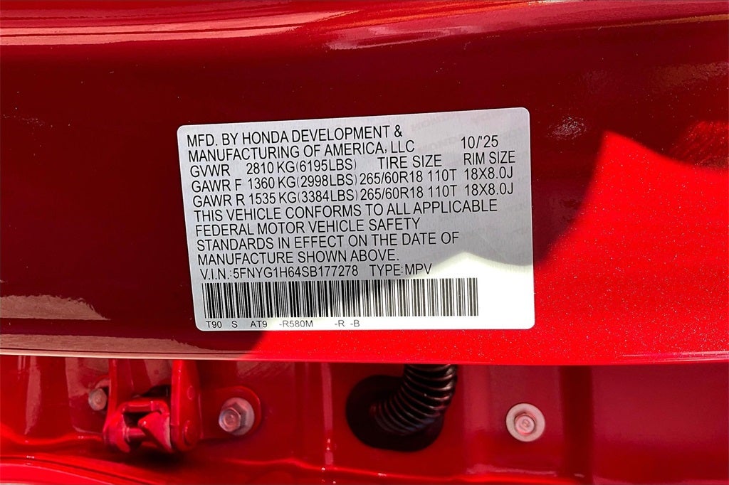 2025 Honda Pilot TrailSport