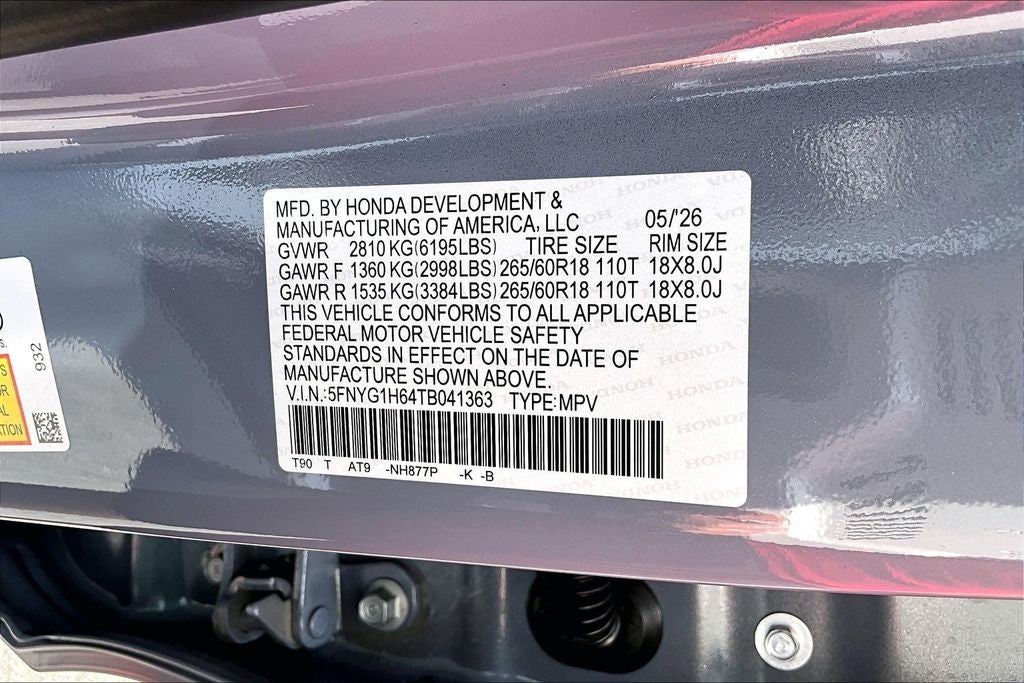 2026 Honda Pilot TrailSport