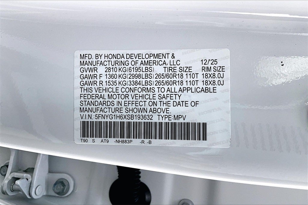 2025 Honda Pilot TrailSport