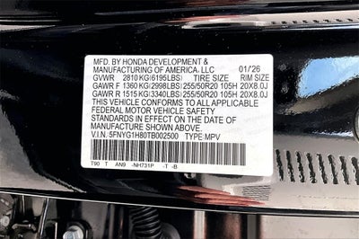 2026 Honda Pilot Elite