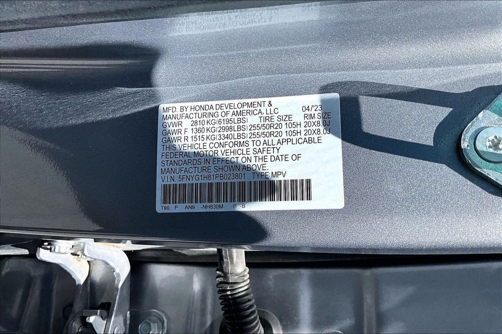 2023 Honda Pilot Elite