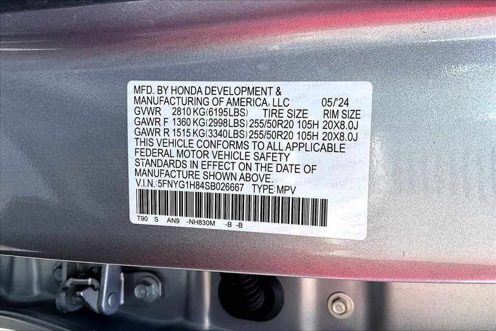 2025 Honda Pilot Elite
