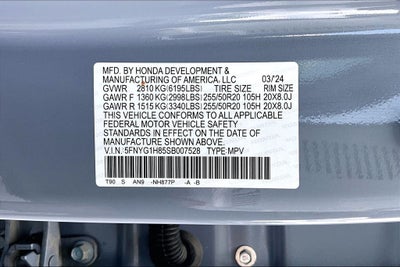 2025 Honda Pilot Elite