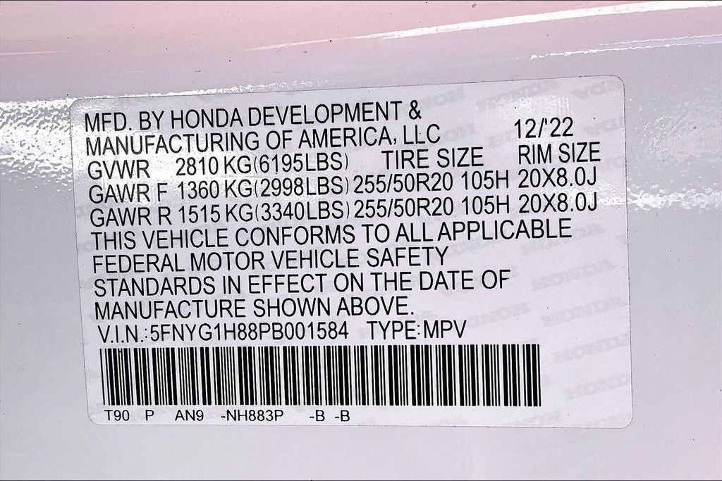 2023 Honda Pilot Elite