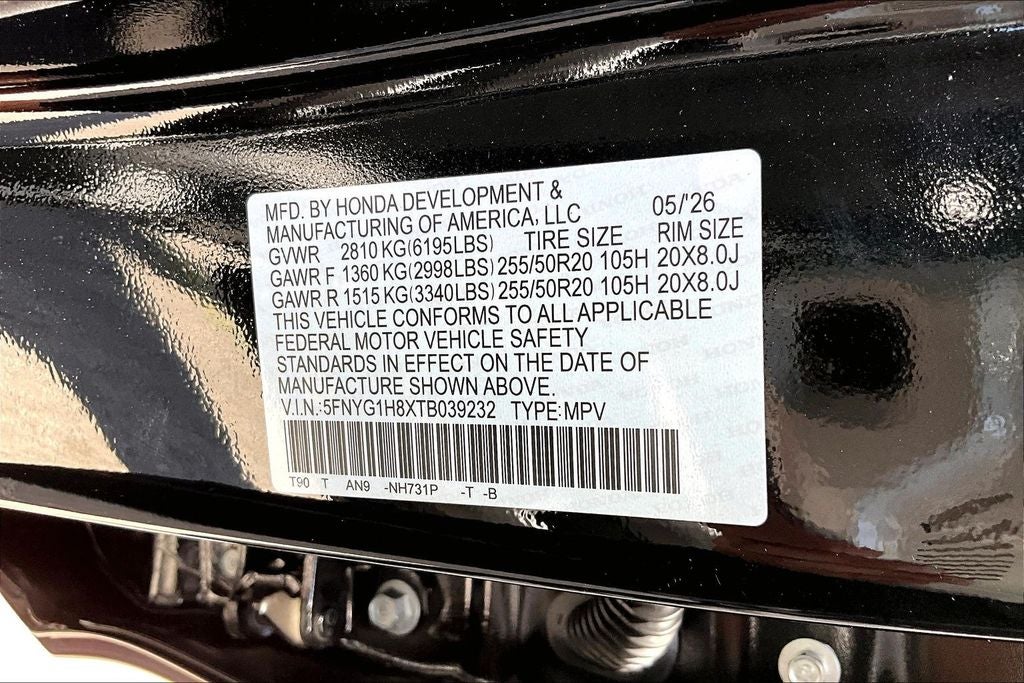 2026 Honda Pilot Elite