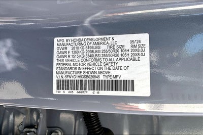 2025 Honda Pilot Black Edition