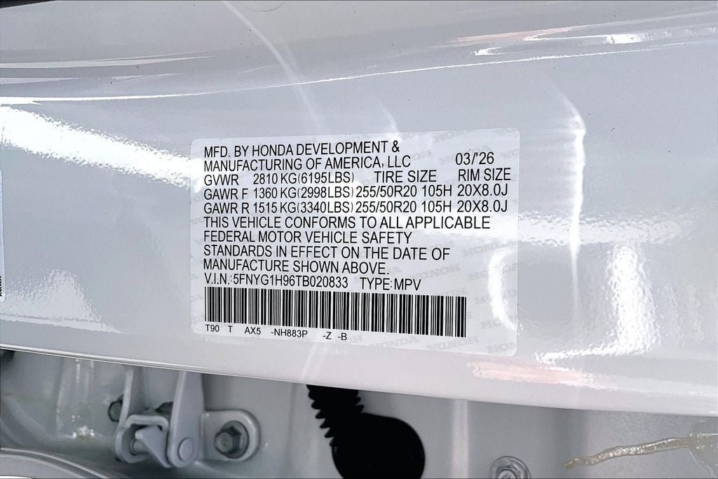 2026 Honda Pilot Black Edition