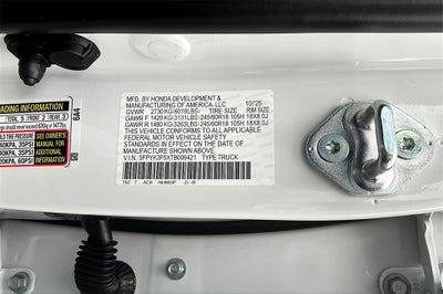 2026 Honda Ridgeline RTL