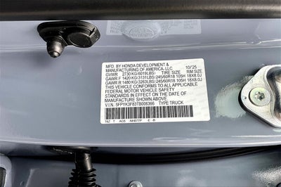 2026 Honda Ridgeline Black Edition