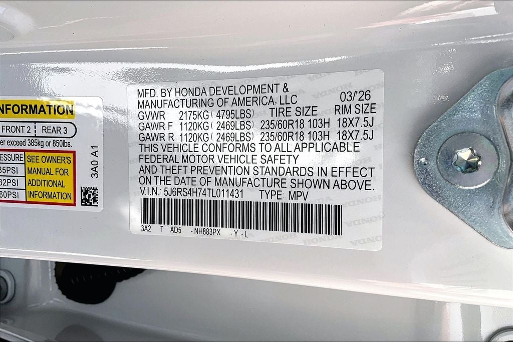 2026 Honda CR-V EX-L