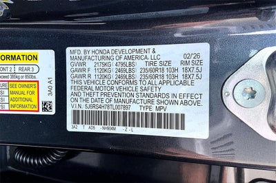 2026 Honda CR-V EX-L