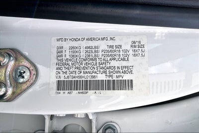 2017 Acura RDX Technology & AcuraWatch Plus Packages w/AcuraWatch Plus Pkg