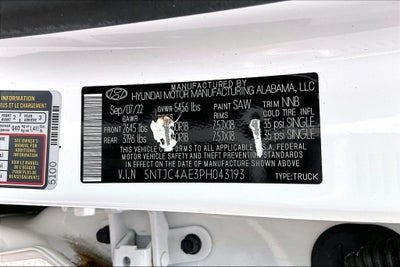 2023 Hyundai Santa Cruz SEL