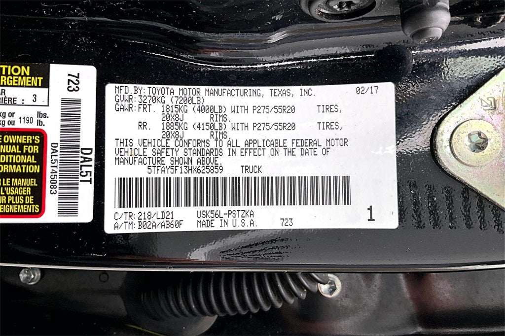 2017 Toyota Tundra 1794 CrewMax