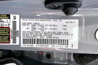 2017 Toyota Tacoma TRD Pro
