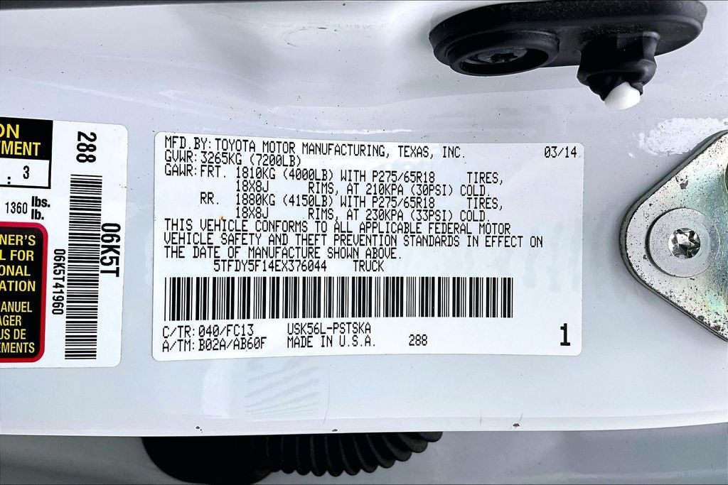 2014 Toyota Tundra SR5 CrewMax