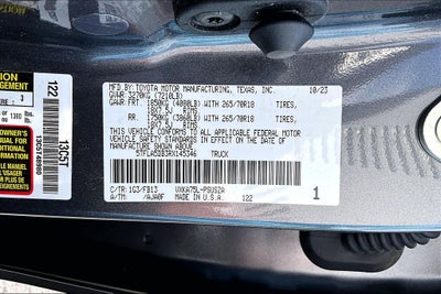 2024 Toyota Tundra SR5