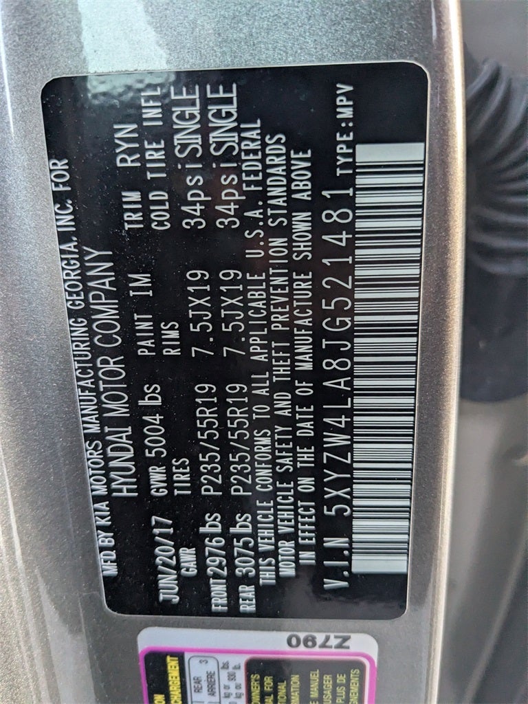 2018 Hyundai Santa Fe Sport 2.0T Ultimate