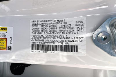 2026 Honda CR-V EX-L