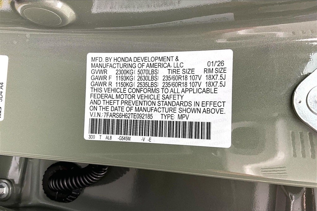 2026 Honda CR-V Hybrid TrailSport