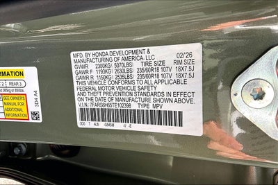 2026 Honda CR-V Hybrid TrailSport