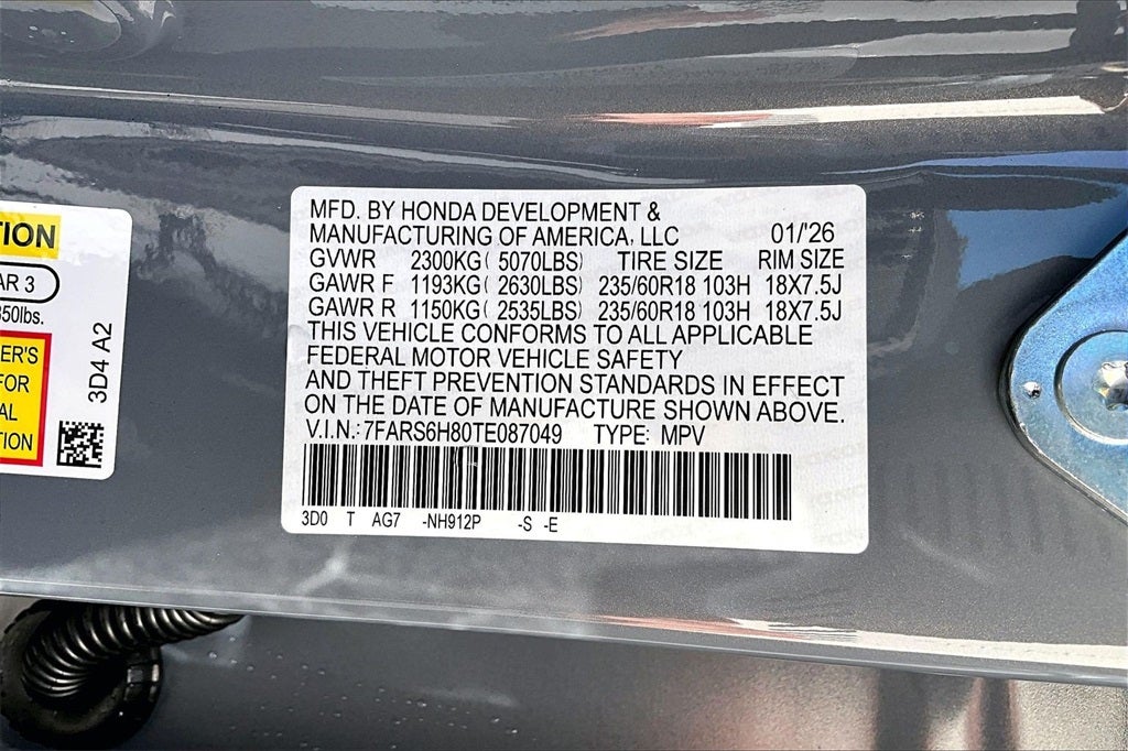 2026 Honda CR-V Hybrid Sport-L