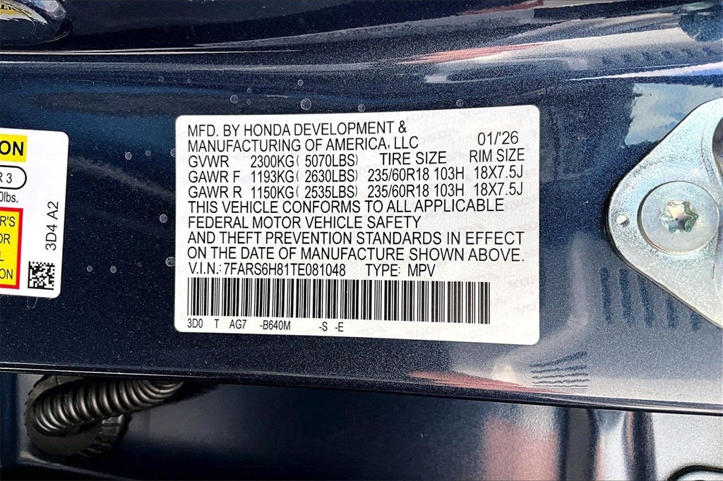 2026 Honda CR-V Hybrid Sport-L