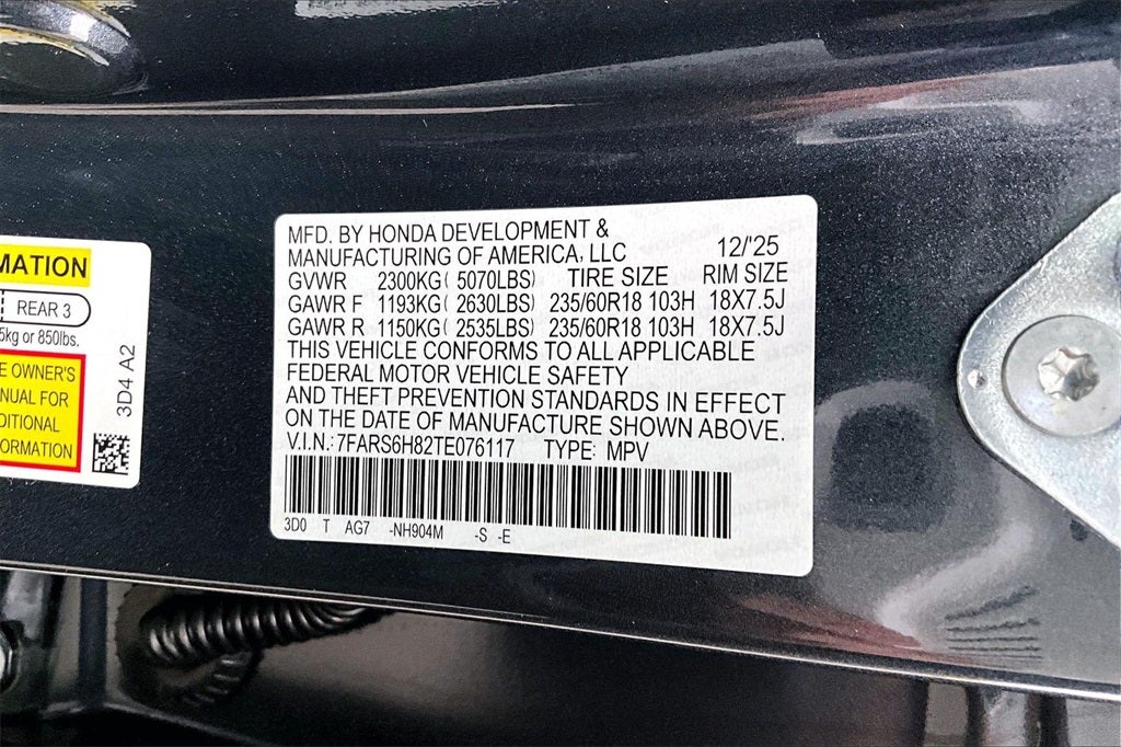 2026 Honda CR-V Hybrid Sport-L