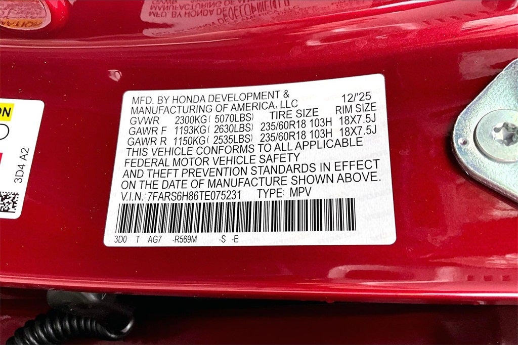 2026 Honda CR-V Hybrid Sport-L