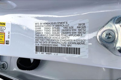 2026 Honda CR-V Hybrid Sport Touring