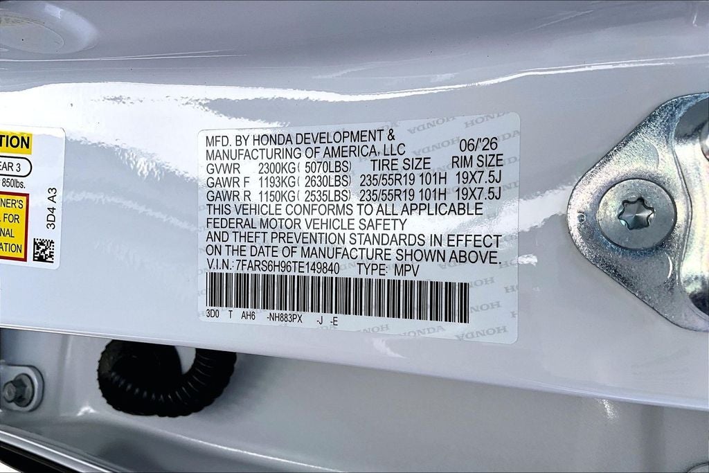 2026 Honda CR-V Hybrid Sport Touring