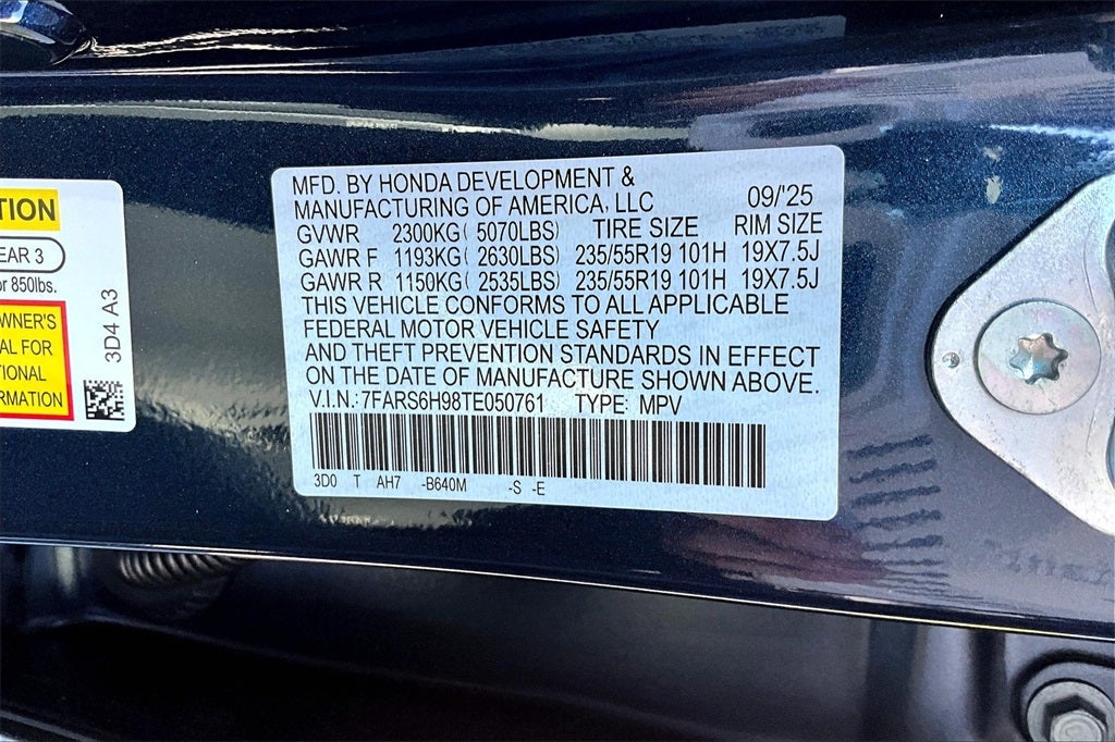 2026 Honda CR-V Hybrid Sport Touring