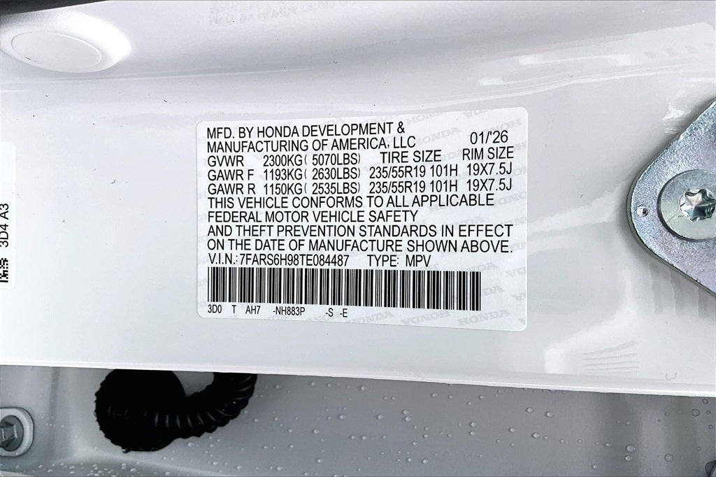 2026 Honda CR-V Hybrid Sport Touring