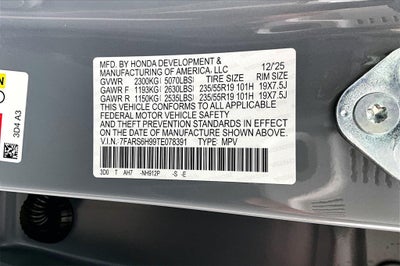 2026 Honda CR-V Hybrid Sport Touring